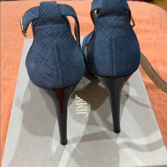 Kayden Denim ankle strap - Picture 3 of 5